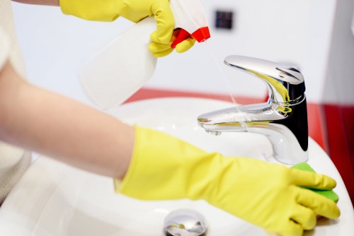 Deep one off cleaning of a kitchen and countertops