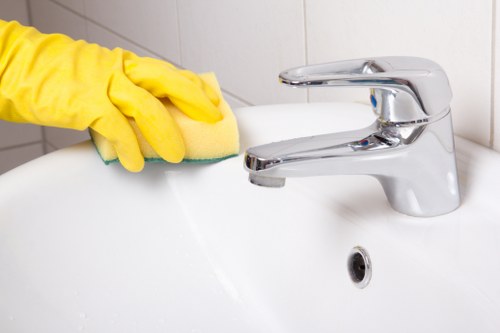 Tools used for window cleaning and glass care