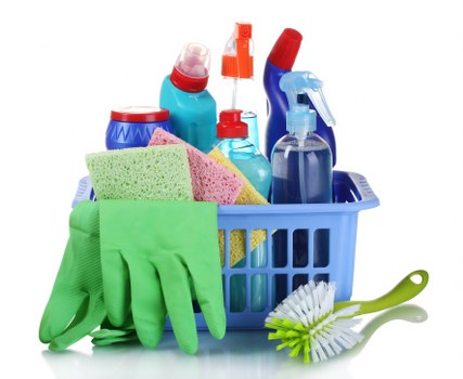 Professional oven cleaning service removing burnt residue